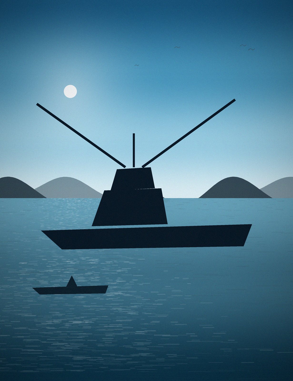Example of a boat used by Samudra Blue